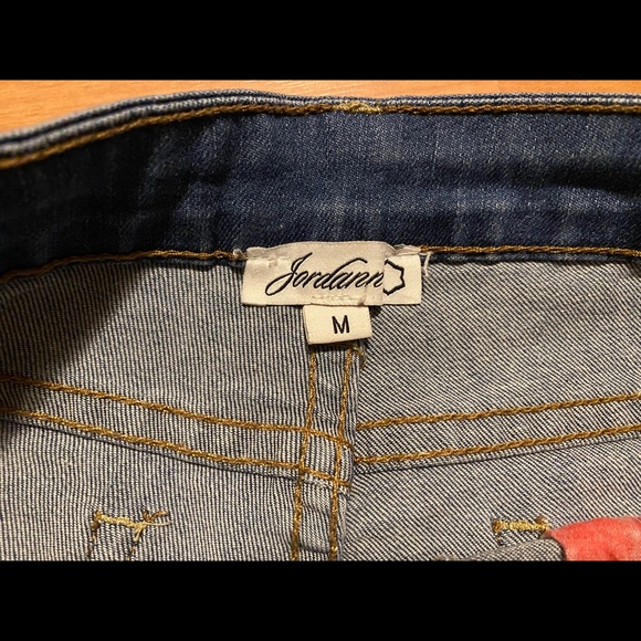 Patriotic Jean Shorts - Picture 3 of 4